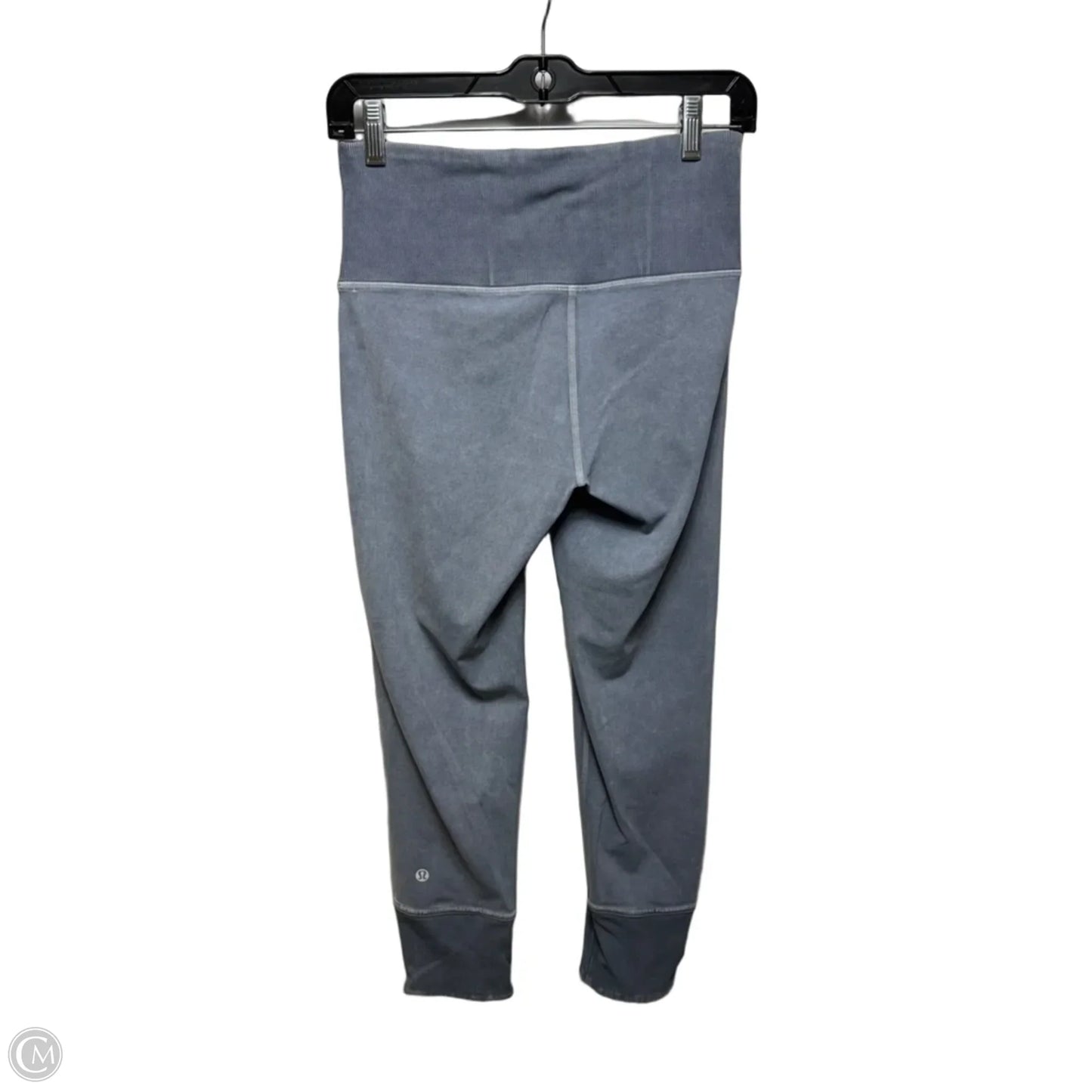 Athletic Capris By Lululemon In Blue, Size: 6