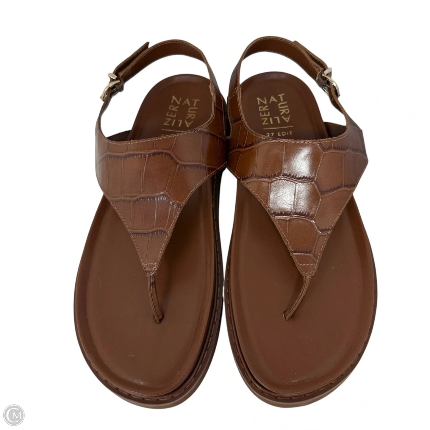 Sandals Flats By Naturalizer In Brown, Size: 10
