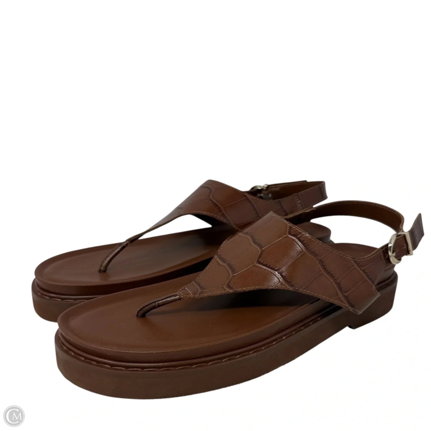 Sandals Flats By Naturalizer In Brown, Size: 10