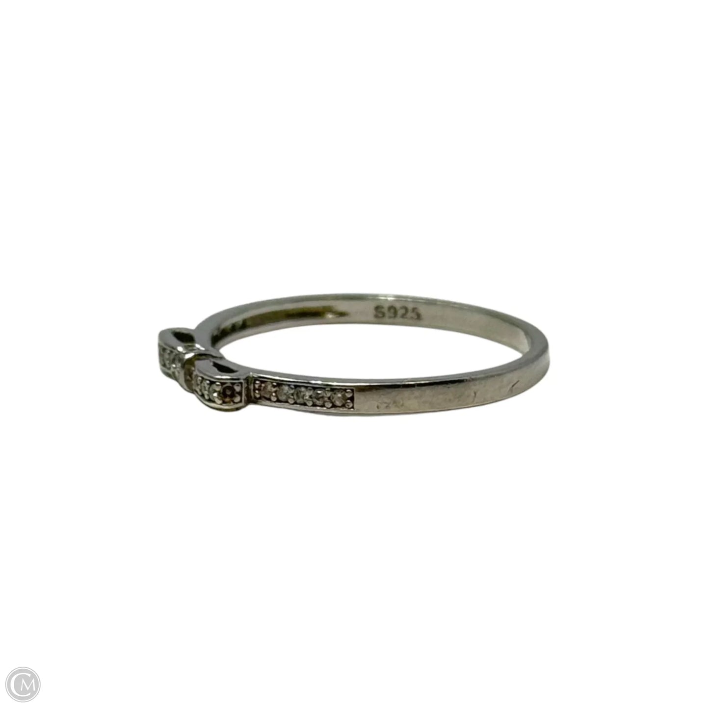 Bow Ring Sterling Silver, Size: 10