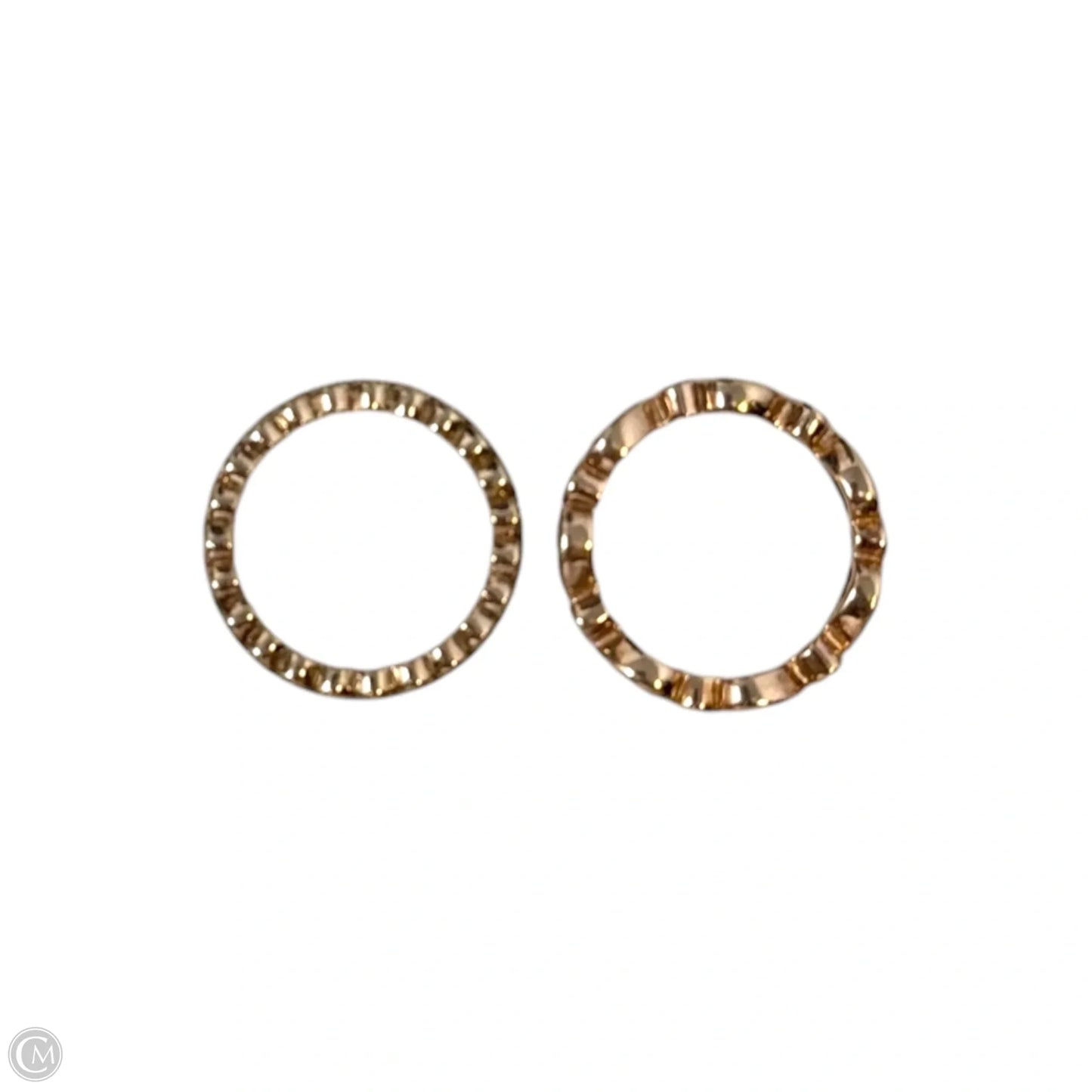 2 Piece CZ & Rose Gold Over Sterling Rings, Size: 6