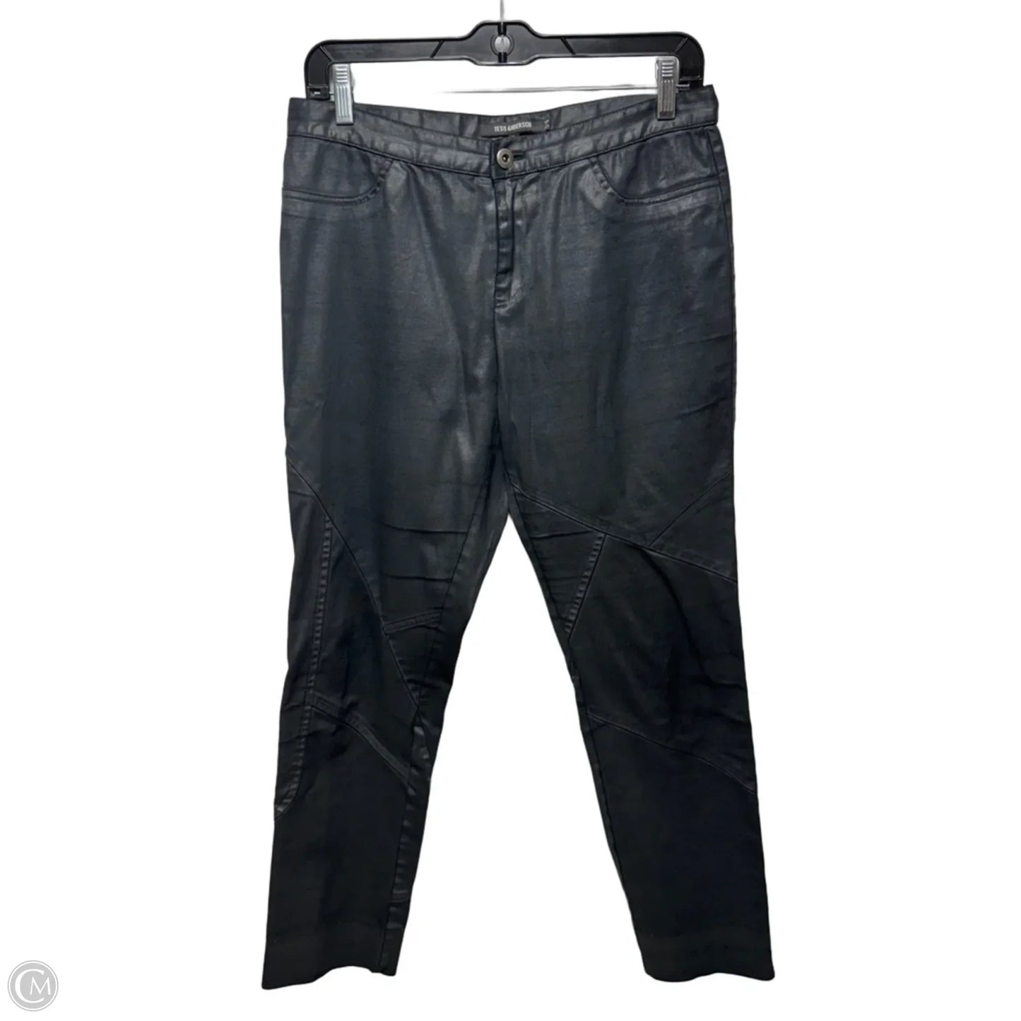Coated Utility Pants By Tes Giberson In Black, Size: 6