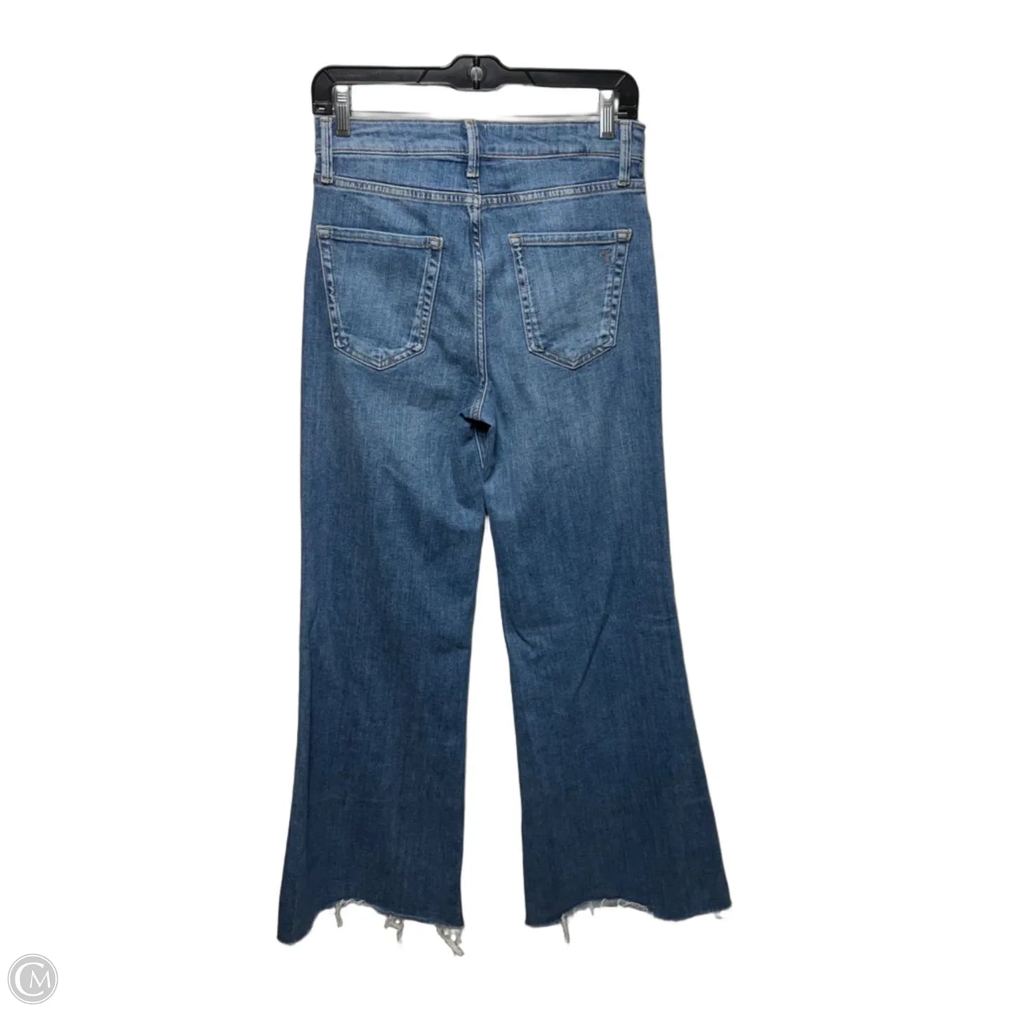 Jeans Flared By Pilcro In Blue Denim, Size: 4/27