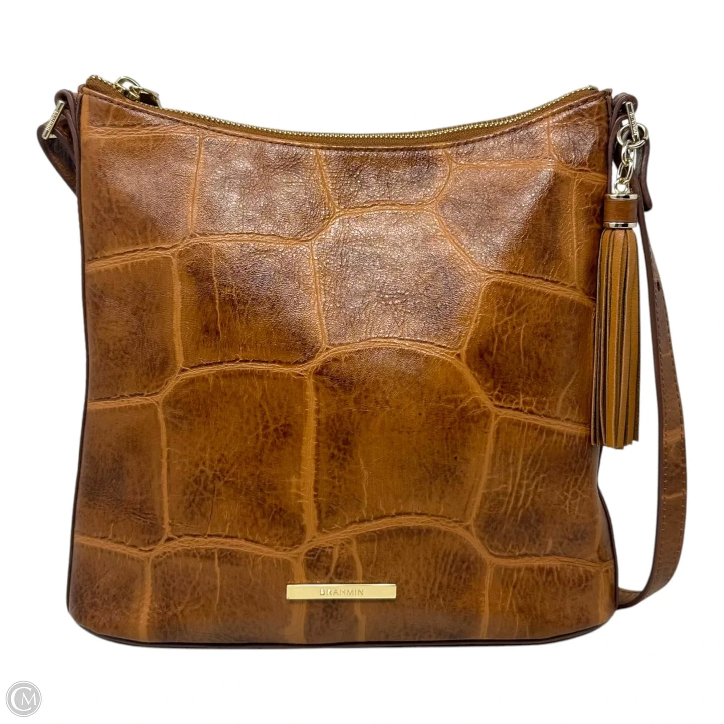Katie Crossbody Handbag Designer By Brahmin, Size: Medium