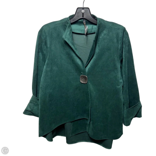 Faux Suede Jacket Other By Ic By Connie K In Green, Size: