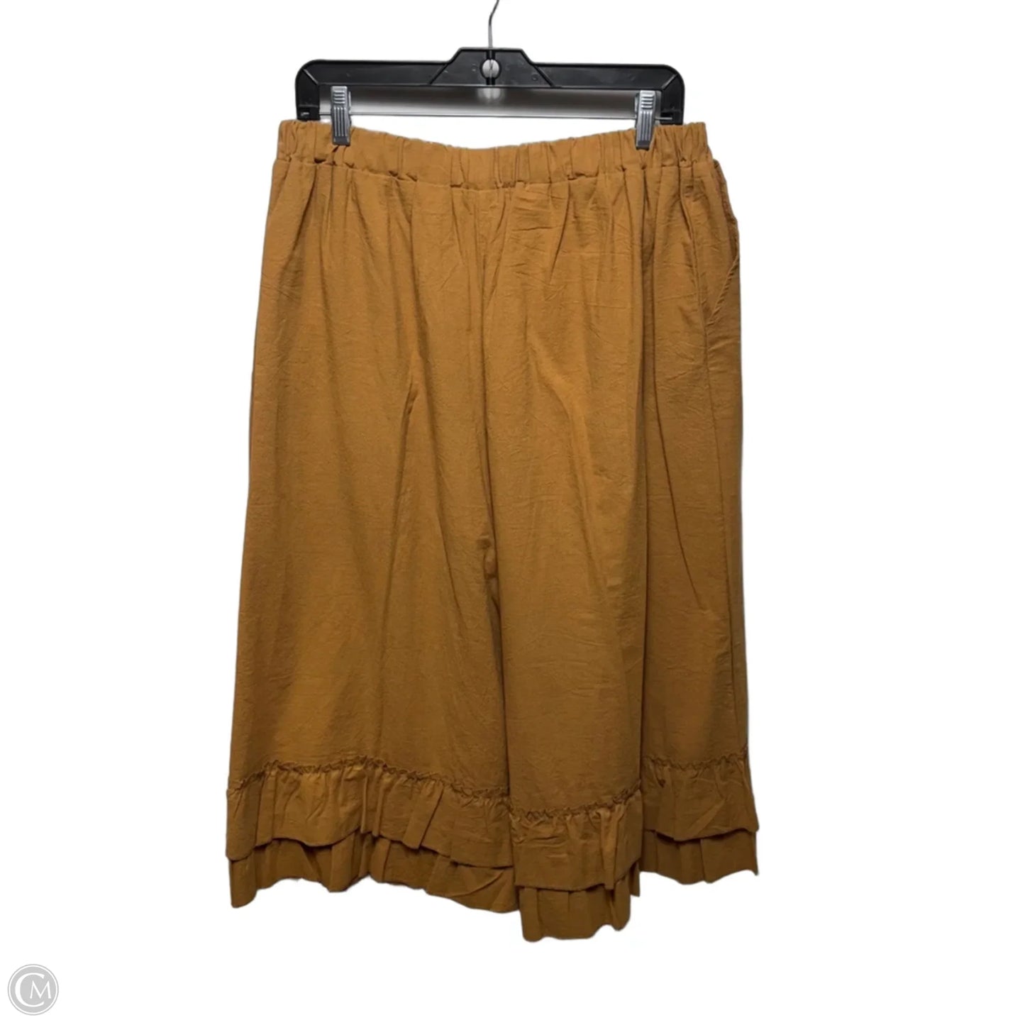 Pants Cropped By Best Tailor In Tan, Size: L ESTIMATED