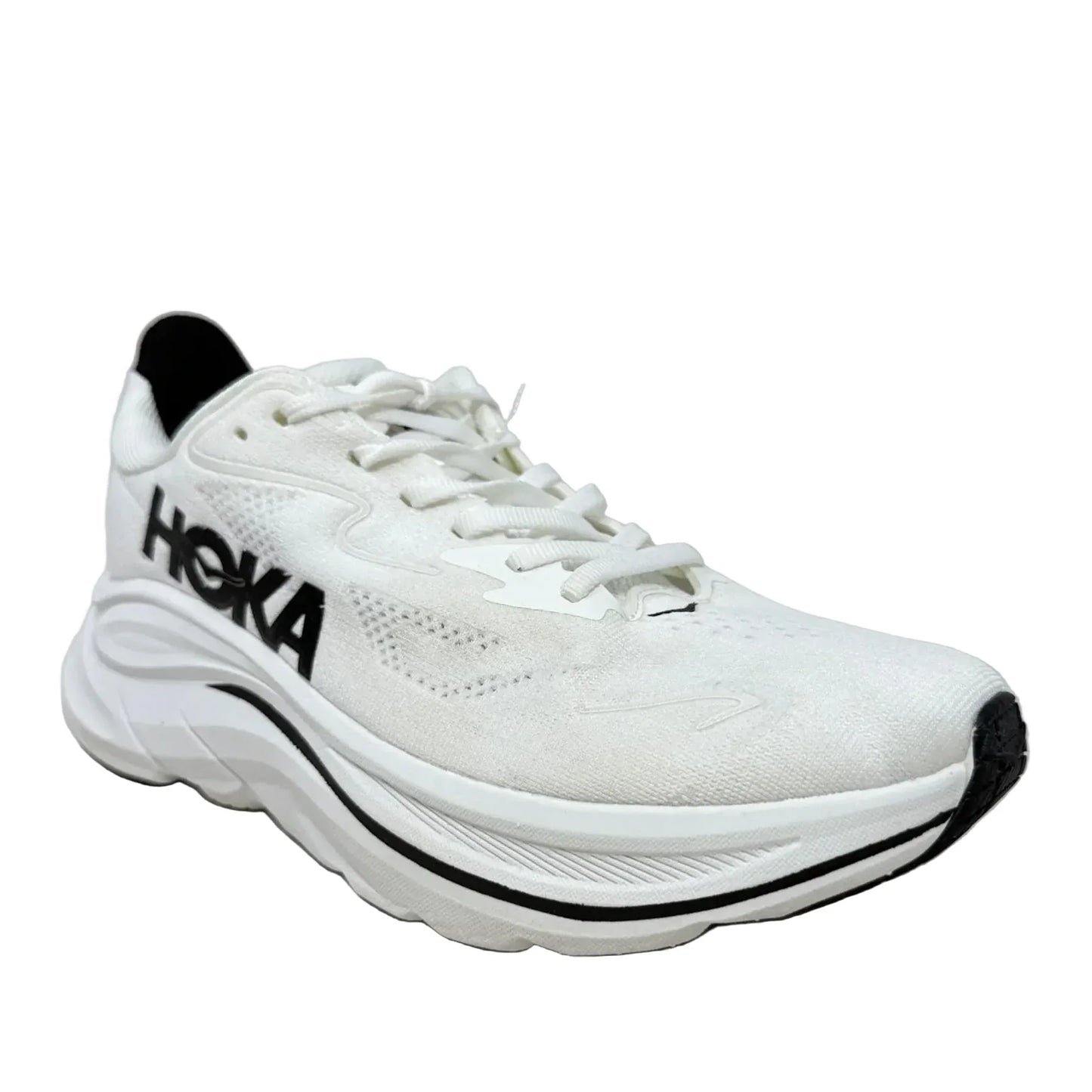 Clifton 10 Running Shoes By Hoka In White, Size: 8