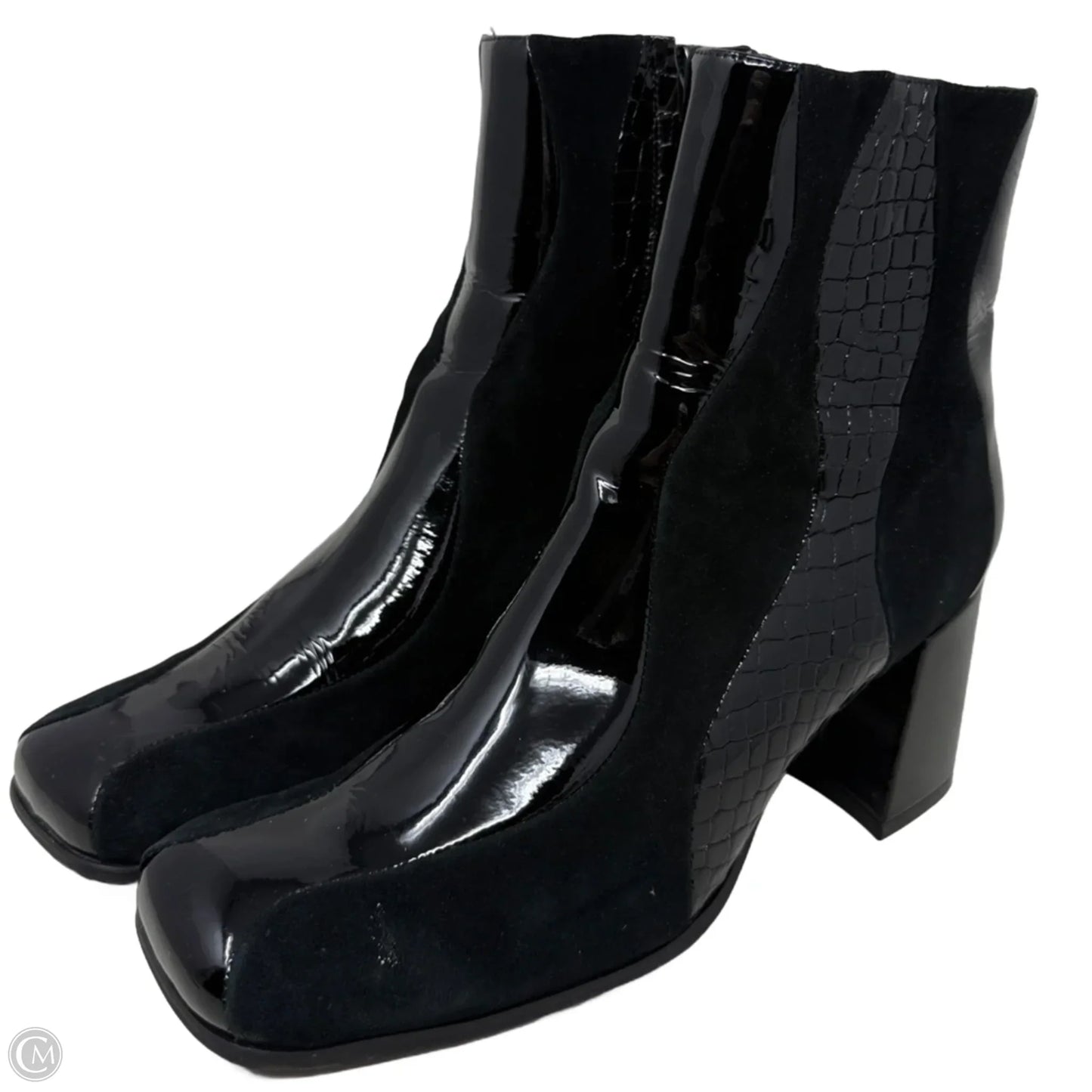 Lavalamp Ankle Boots By Jeffrey Campbell In Black, Size: 9.5