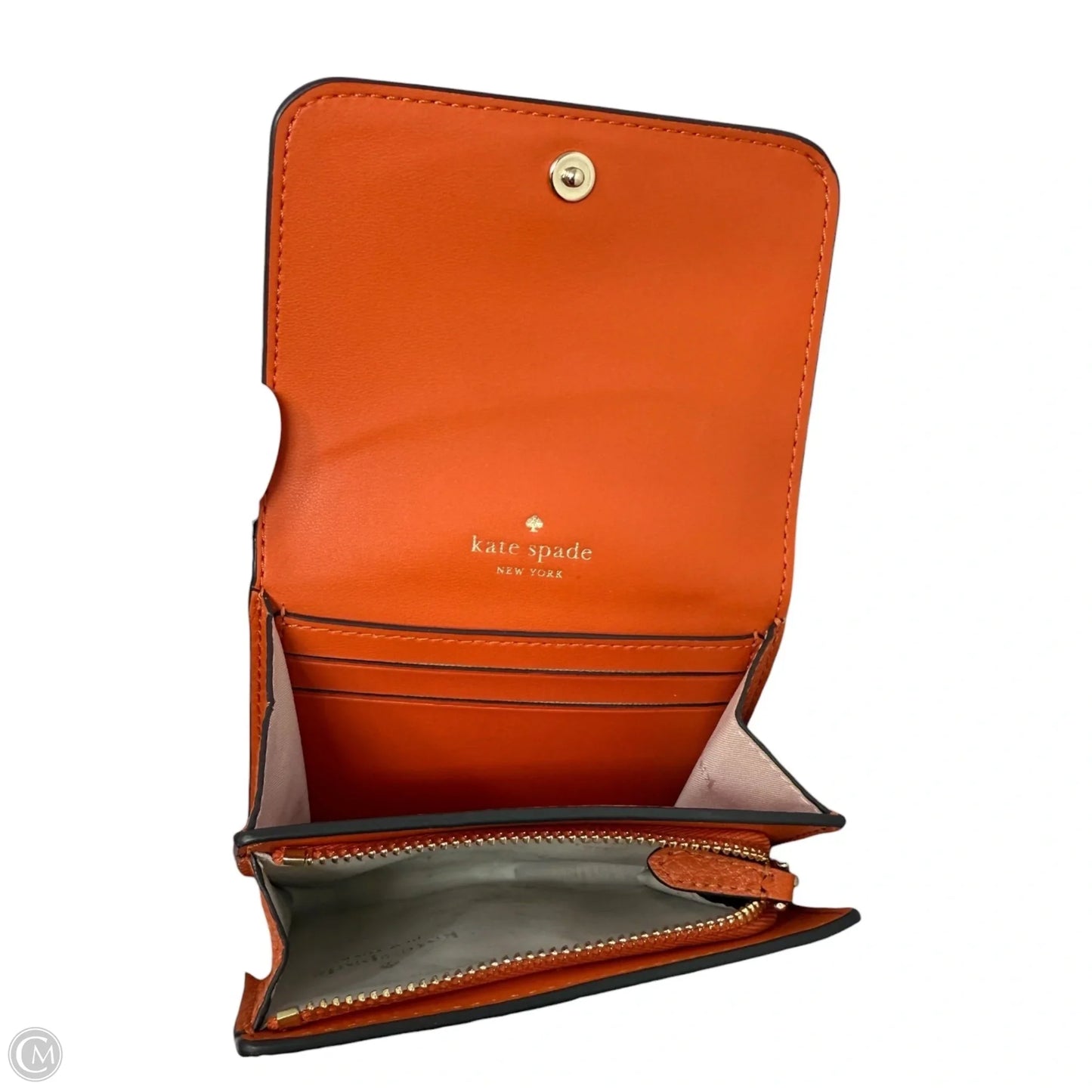 Kayla Small L-Zip Wallet Designer By Kate Spade, Size: Small