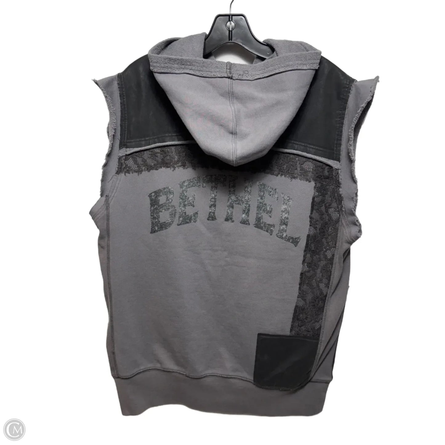 Rat Pack Lace Zip Knit Hoodie By We The Free In Grey, Size: Xs