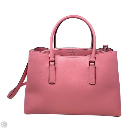 Thompson Street Satchel Handbag Designer By Kate Spade, Size: Medium
