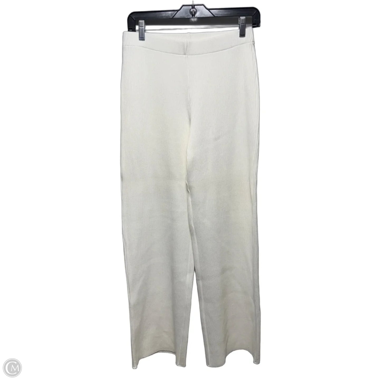 Rib Knit Pants Lounge By Vince In White, Size: S