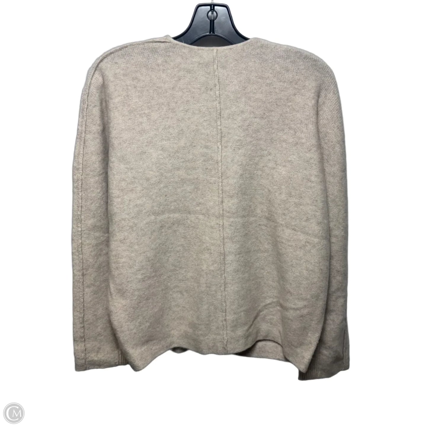 Wool Cashmere Sweater By Vince In Cream, Size: M
