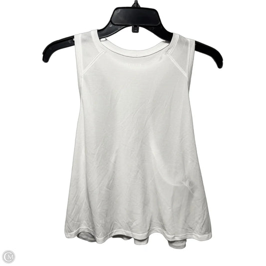 Grid Singlet Athletic Tank Top By Athleta In White, Size: L