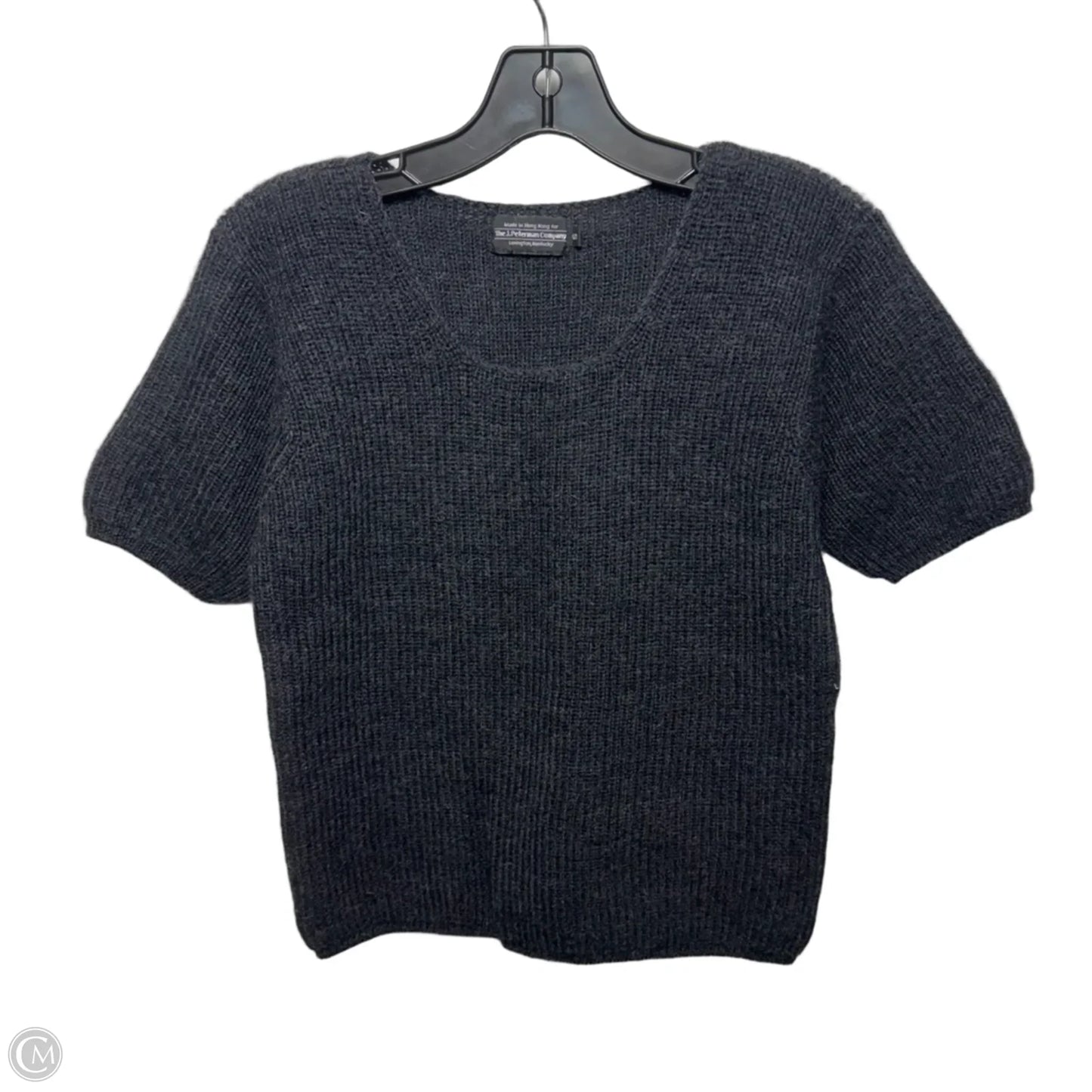 Sweater Short Sleeve By The J. Peterman Company In Grey, Size: S