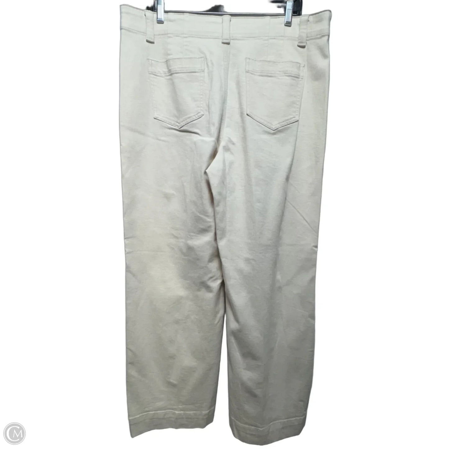 Pants Wide Leg By Talbots In Cream, Size: 16