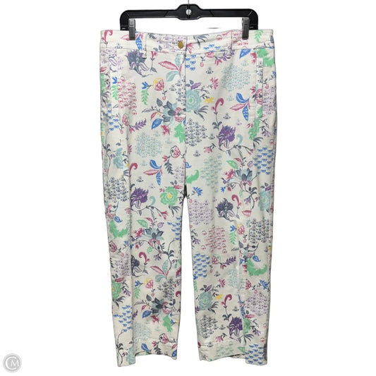 Pants Other By Talbots In Floral Print, Size: 12