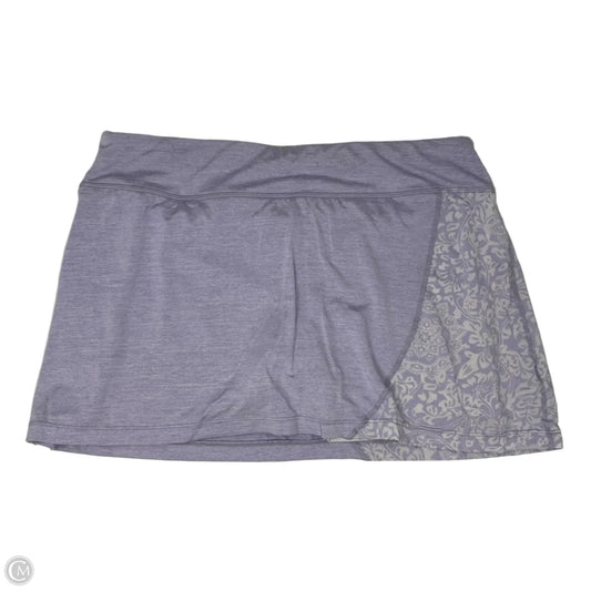 Athletic Skort By Athleta In Purple, Size: L