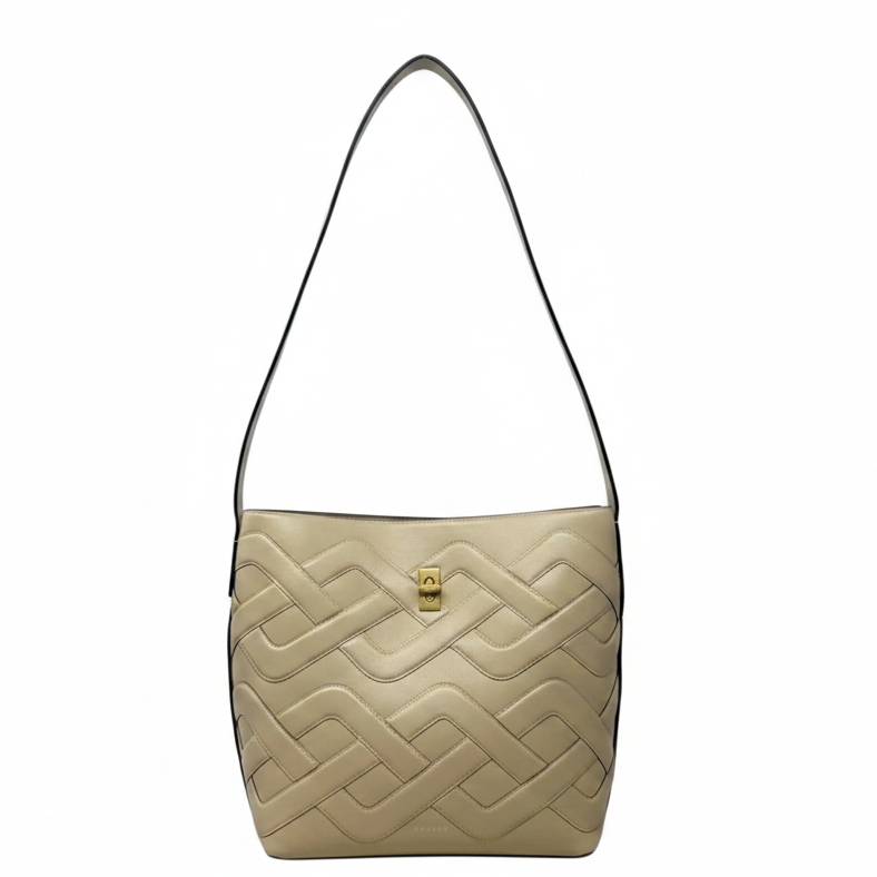 Threadneedle Leather Street Cable Open Top Shoulder Bag By Radley London, Size: Medium