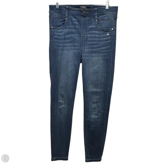 Jeans Skinny By Liverpool In Blue Denim, Size: 6