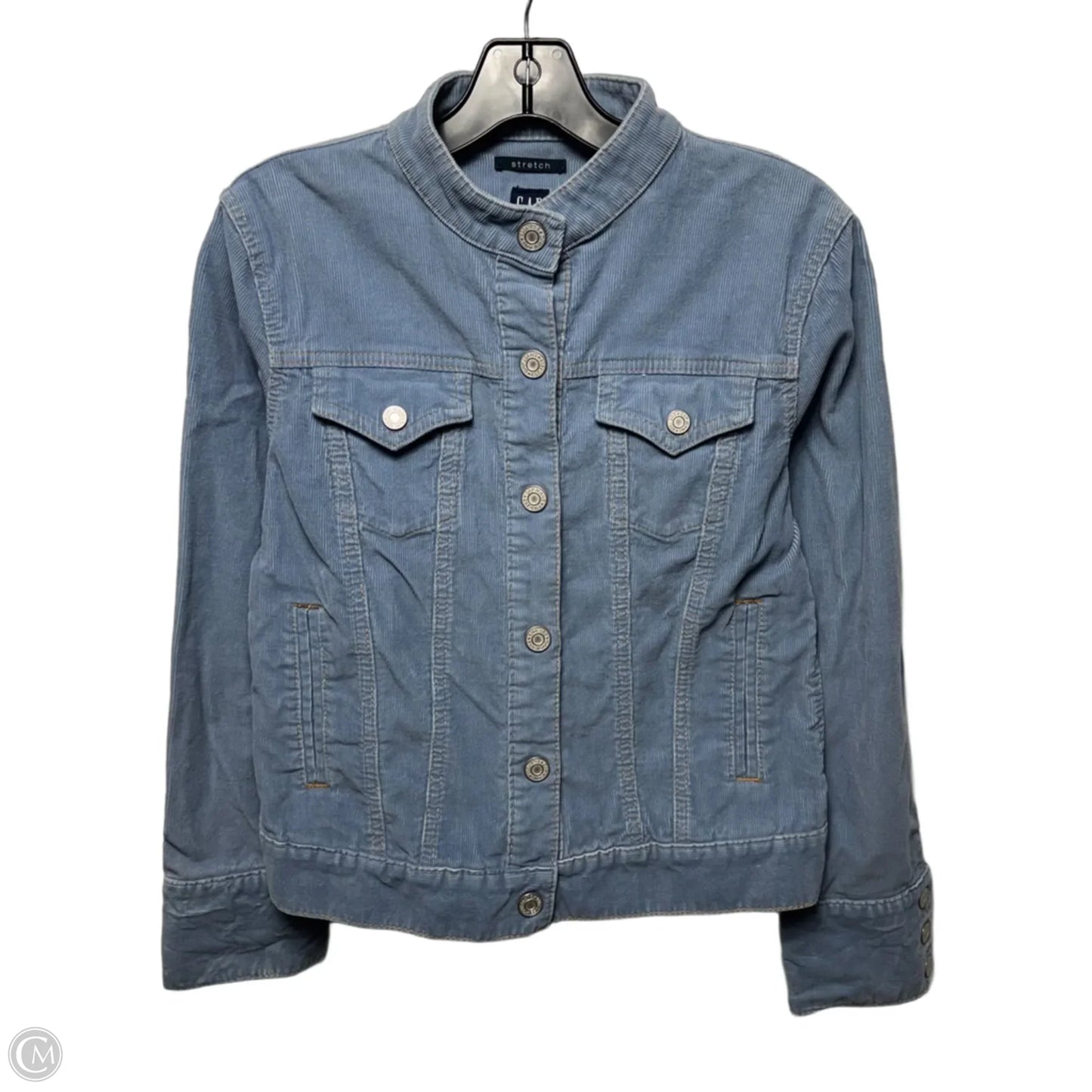 Corduroy Stretch Jacket Other By Gap In Blue, Size: M