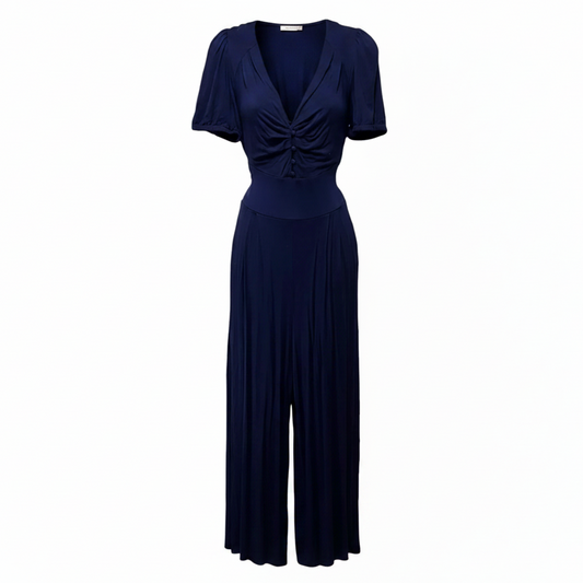 Imaginarium Jumpsuit By Maeve In Navy, Size: S