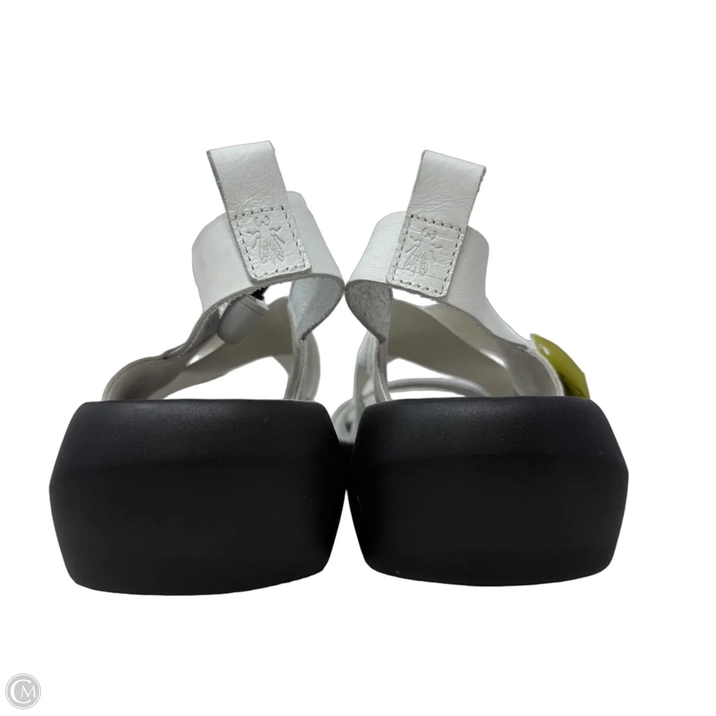Baji Wedge Sandals By Fly London In White, Size: 7