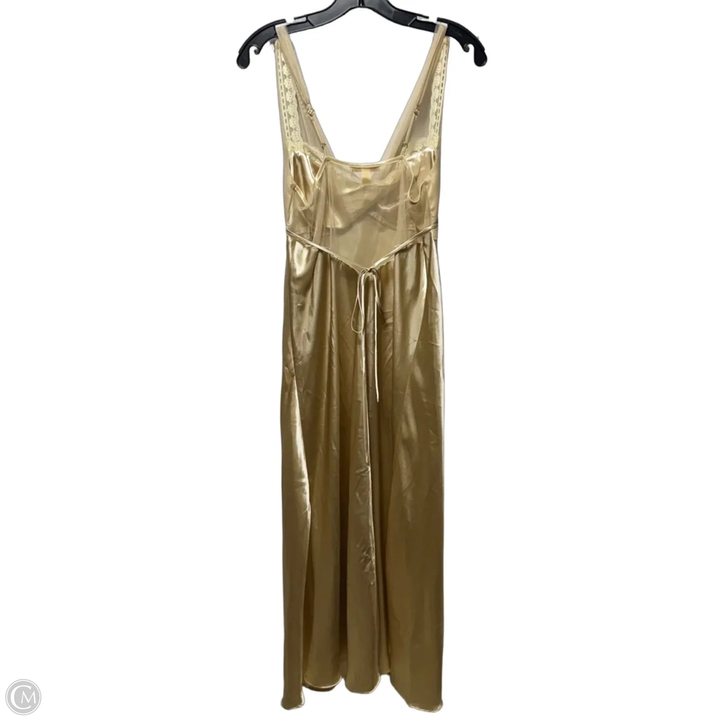 Maxi Slip Dress By Flora Nikrooz X Anthropologie In Cream, Size: M