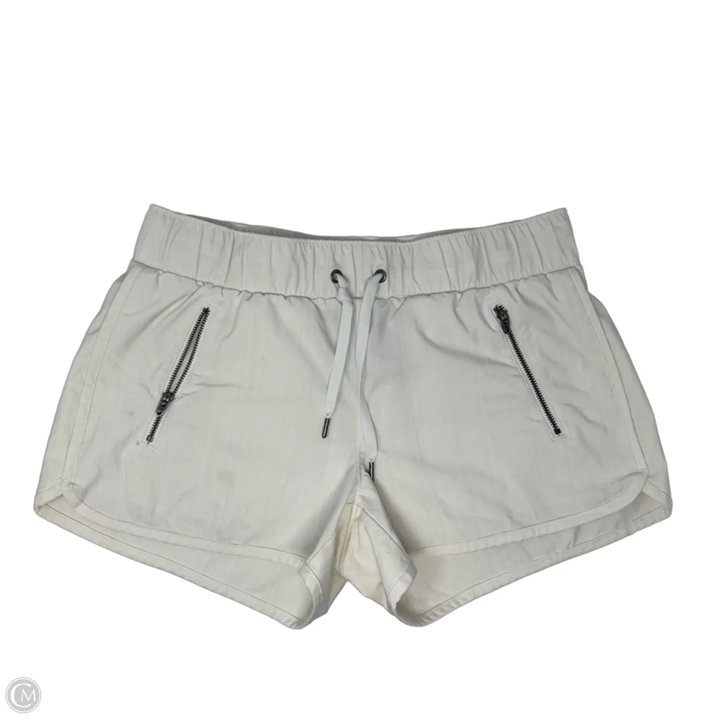Athletic Shorts By Athleta In Cream, Size: S