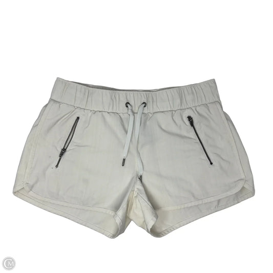 Athletic Shorts By Athleta In Cream, Size: S