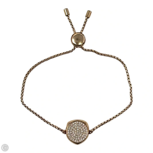 Rose Gold Slider Bracelet By Michael Kors