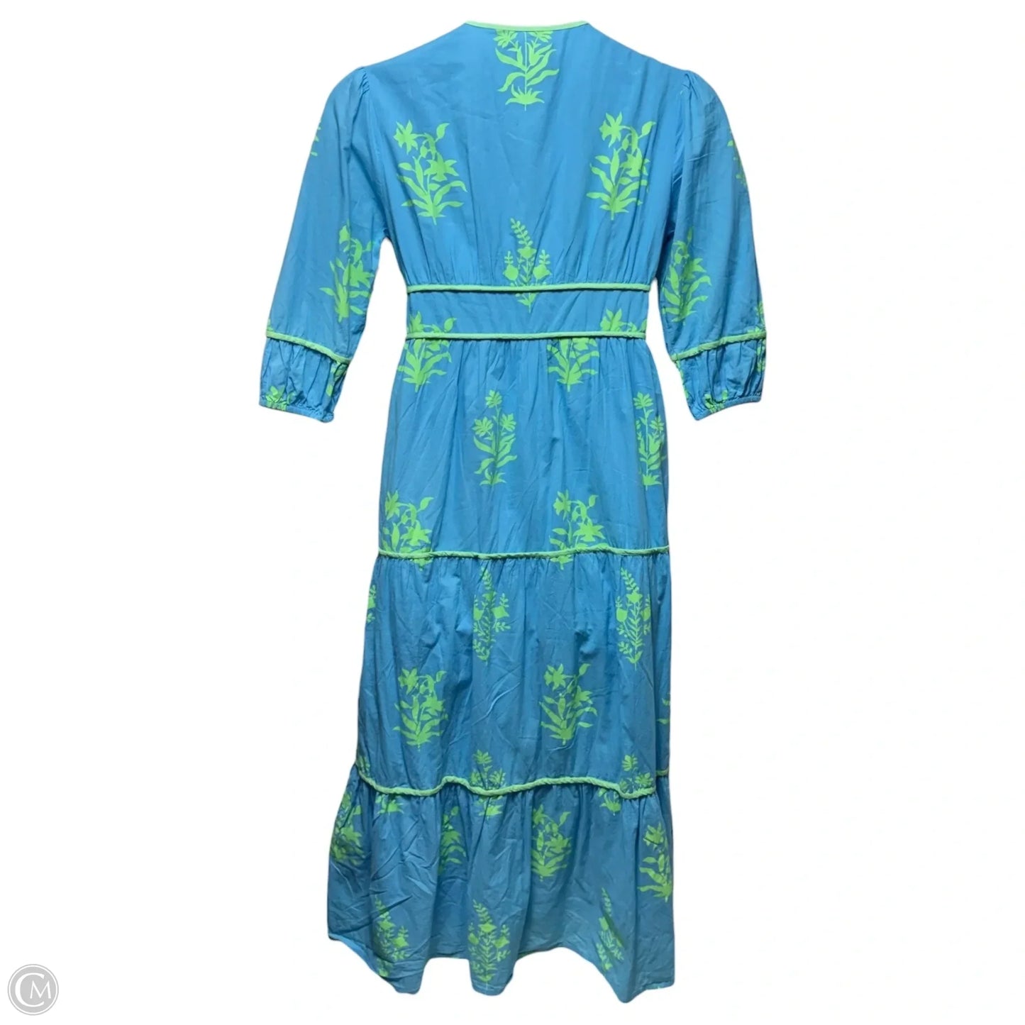 Dress Casual Maxi By Beau & Ro In Blue, Size: M