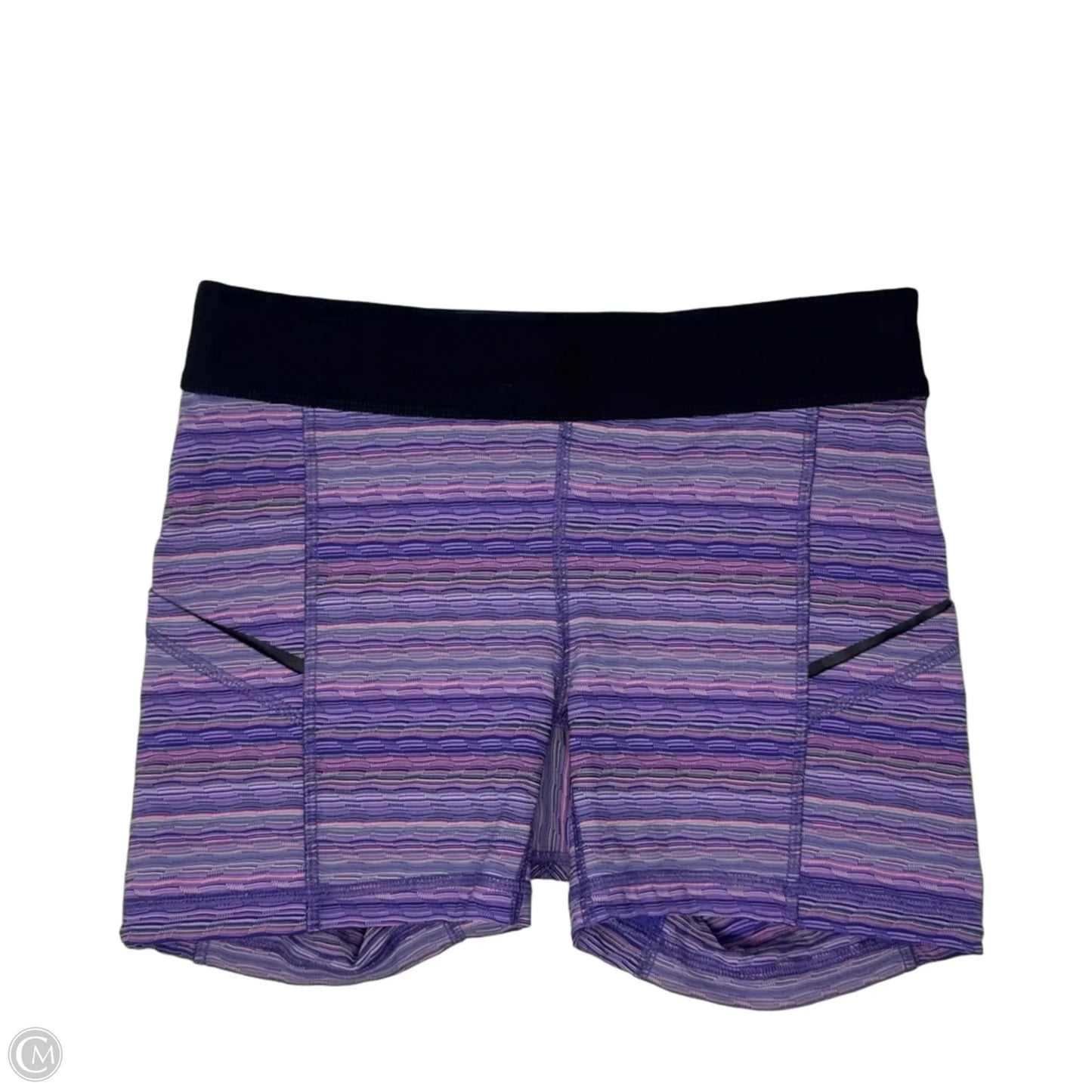 Athletic Shorts By Lululemon In Purple, Size: 6