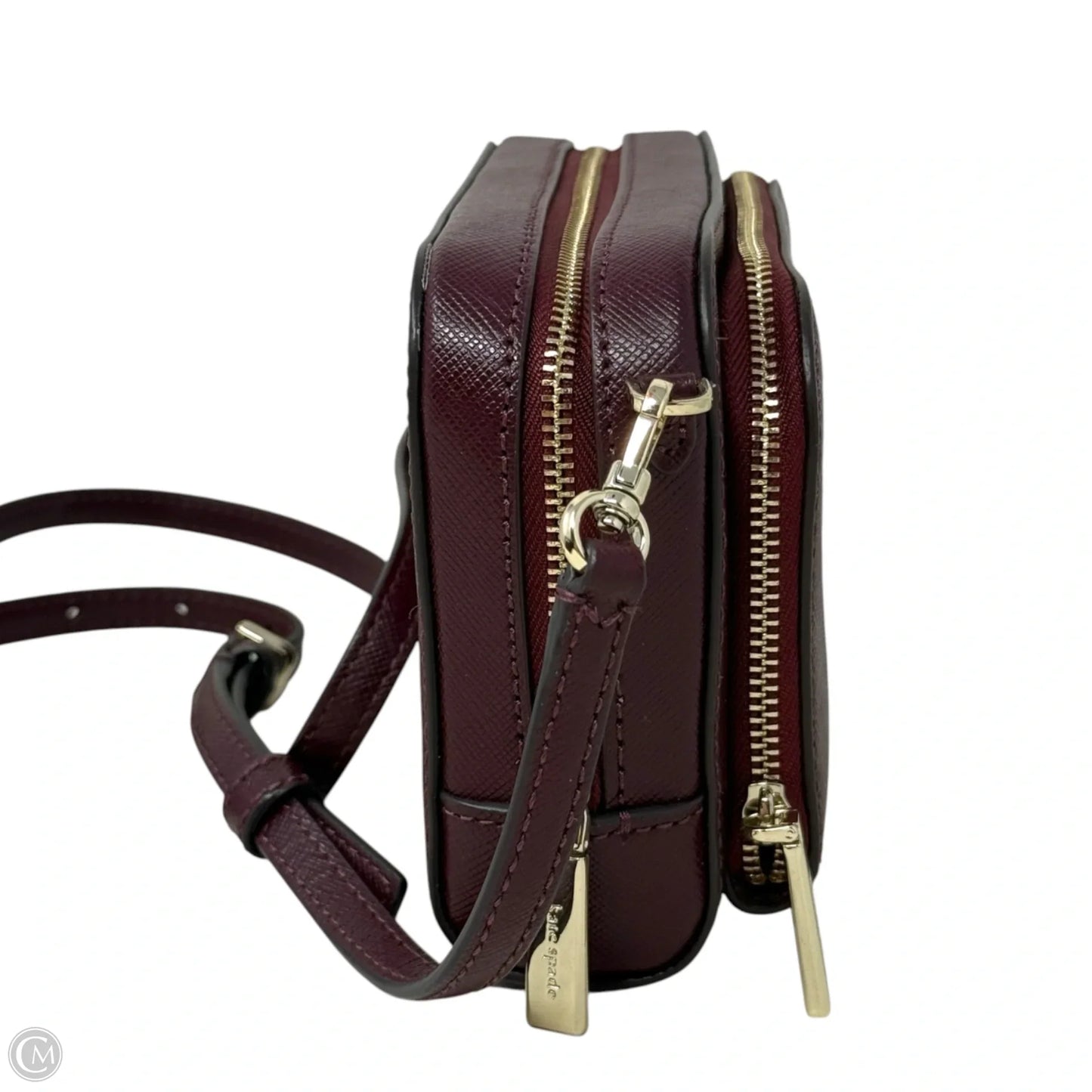 Staci Dual Zip Around Crossbody Designer By Kate Spade, Size: Small