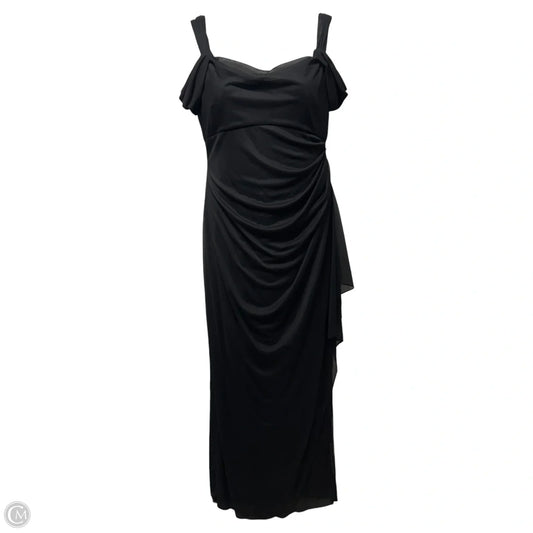 Dress Party Long By Alex Evenings In Black, Size: 10