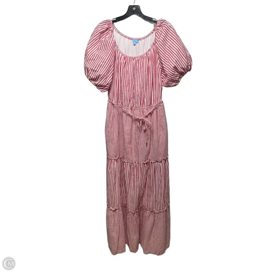 Dress Casual Maxi By Draper James In Striped Pattern, Size: 1x
