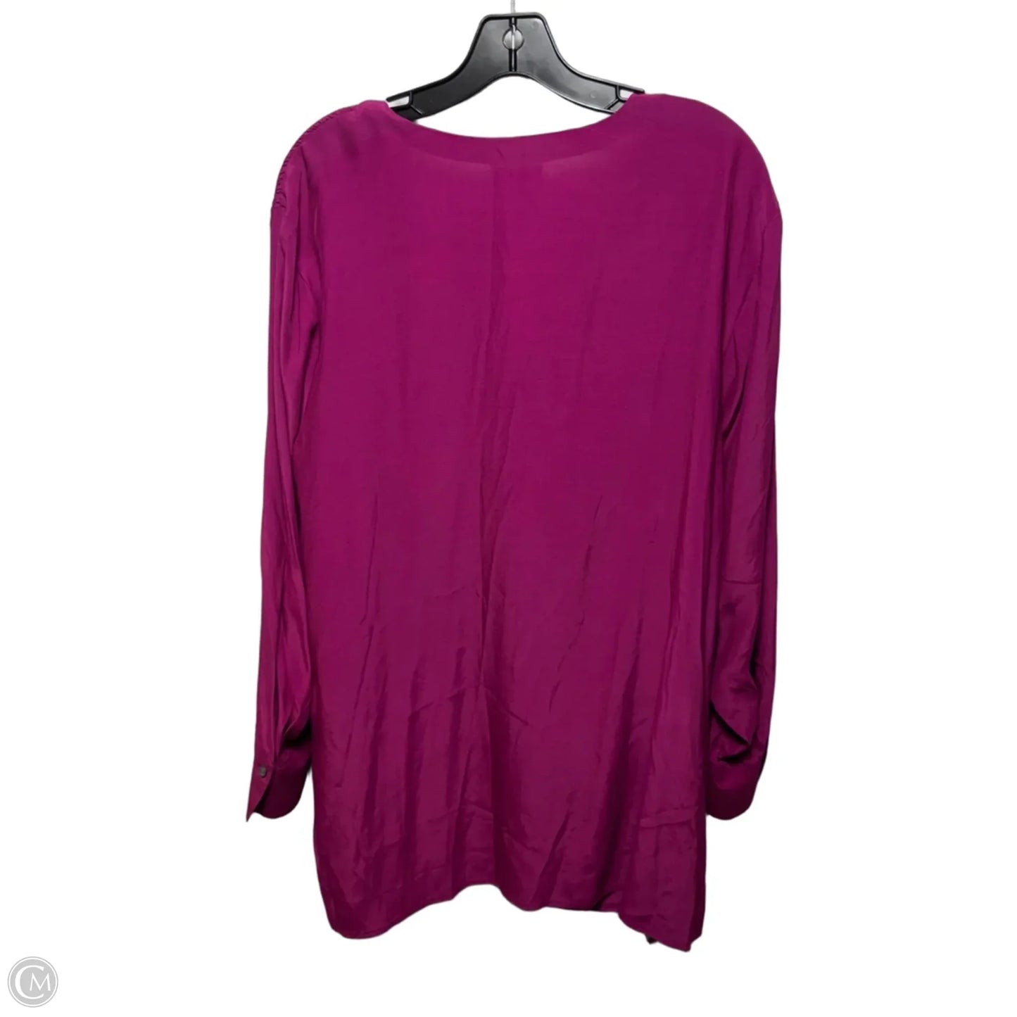 Top Long Sleeve By J. Jill In Pink, Size: Xl