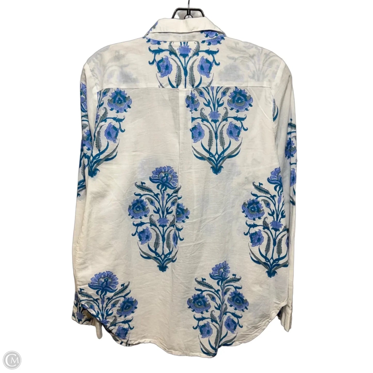 Top Long Sleeve By Roller Rabbit In Floral Print, Size: S