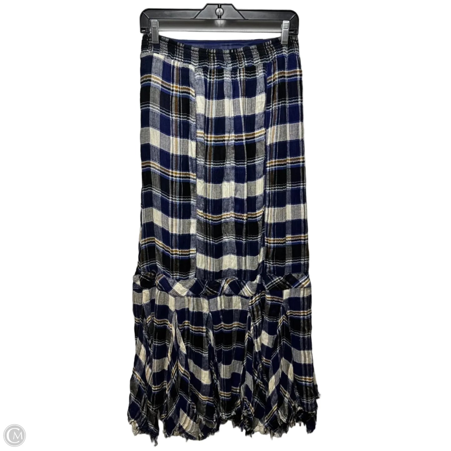 Skirt Maxi By Free People In Plaid Pattern, Size: Xs