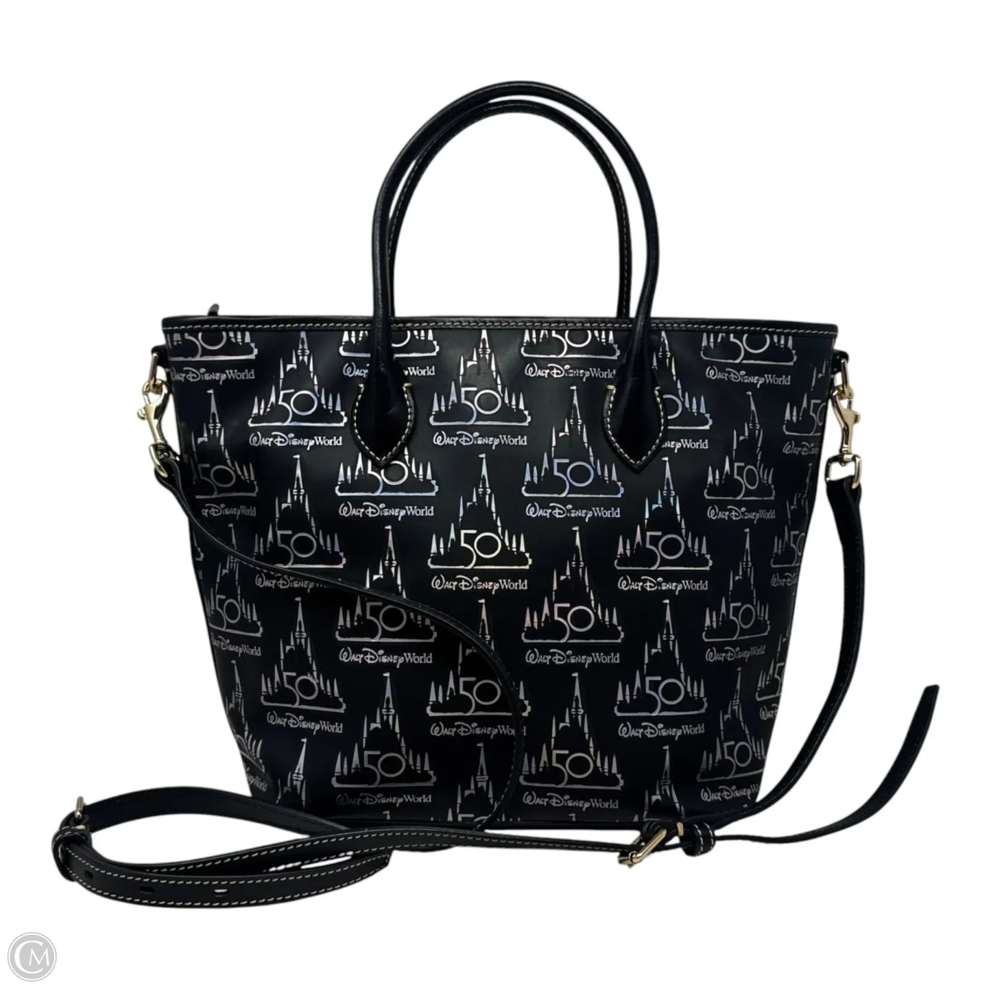 50th Anniversary Walt Disney World Handbag Designer By Dooney And Bourke, Size: Medium