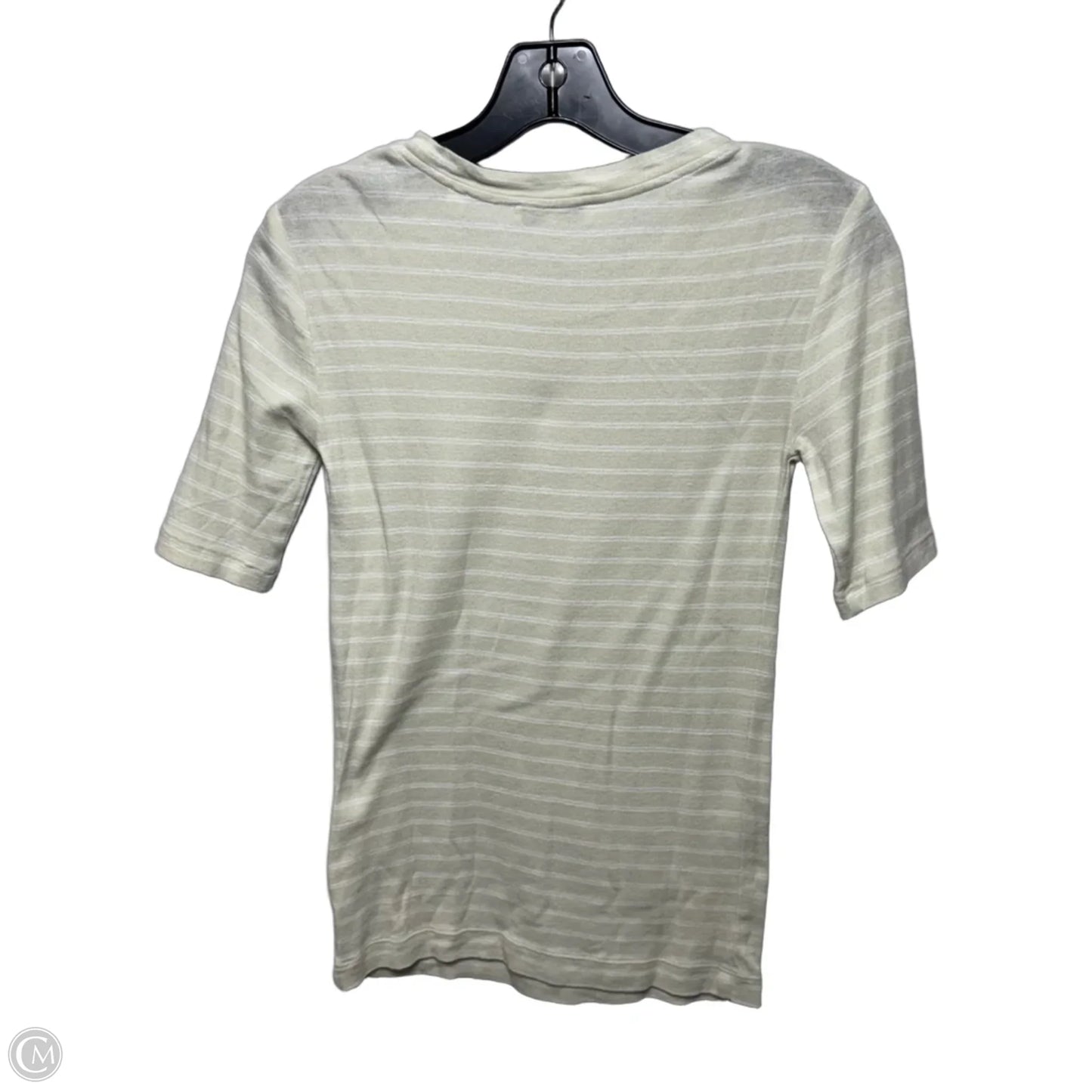 Top Short Sleeve Basic By Vince In Green, Size: M
