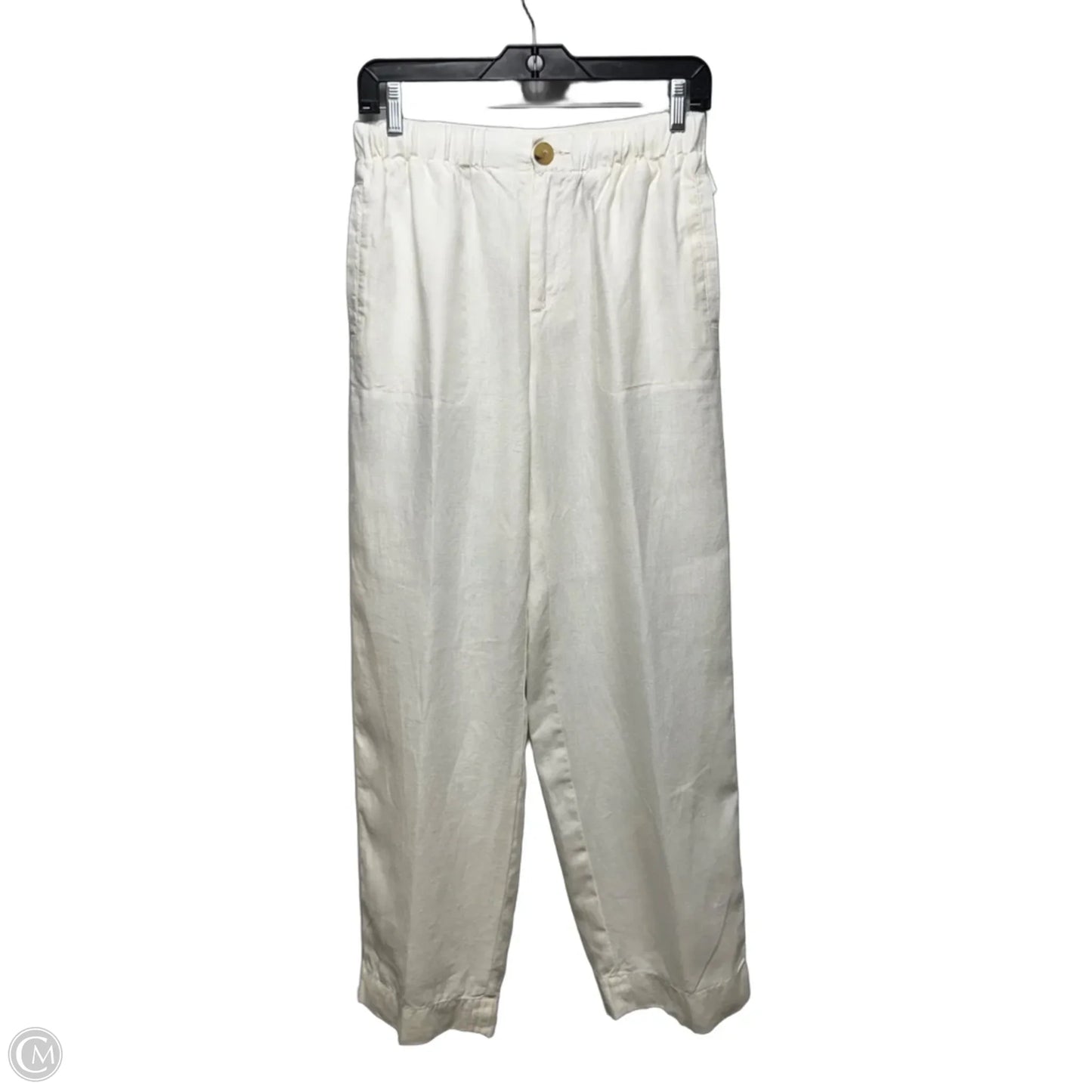 Pants Linen By Vince In Cream, Size: 2