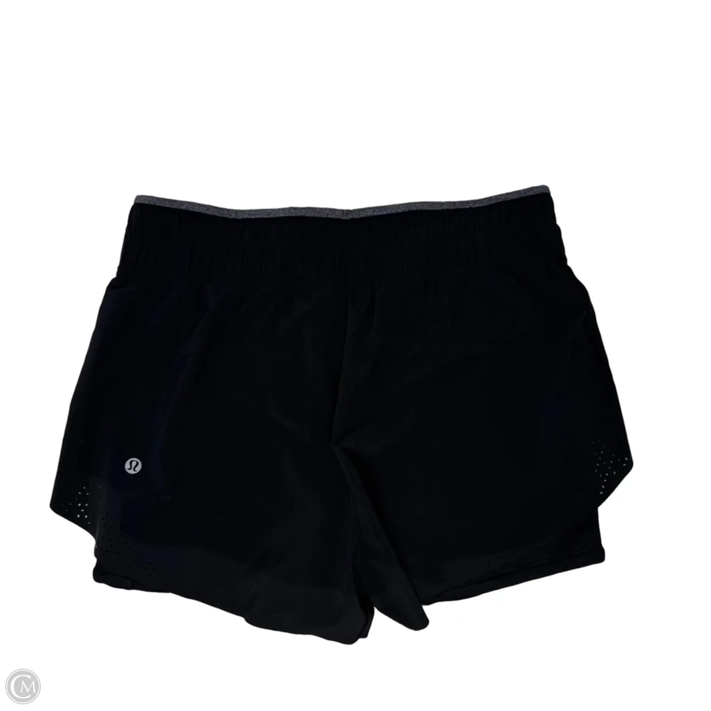 Athletic Shorts By Lululemon In Black, Size: 8