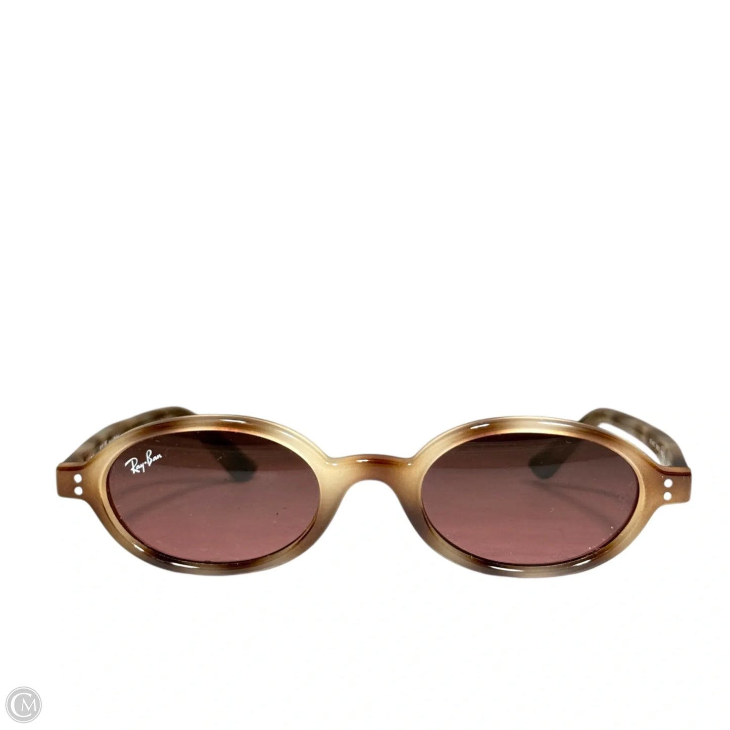 Khal Bio Based RB4472 Sunglasses In Polished Cream Havana Designer By Ray Ban, Size: