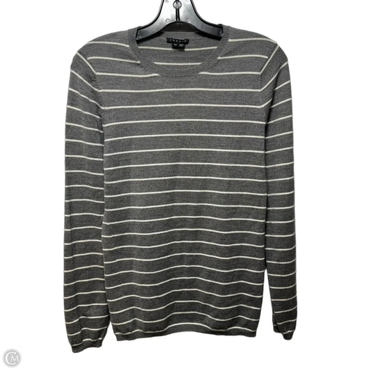 Wool Blend Sweater By Theory In Striped Pattern, Size: S
