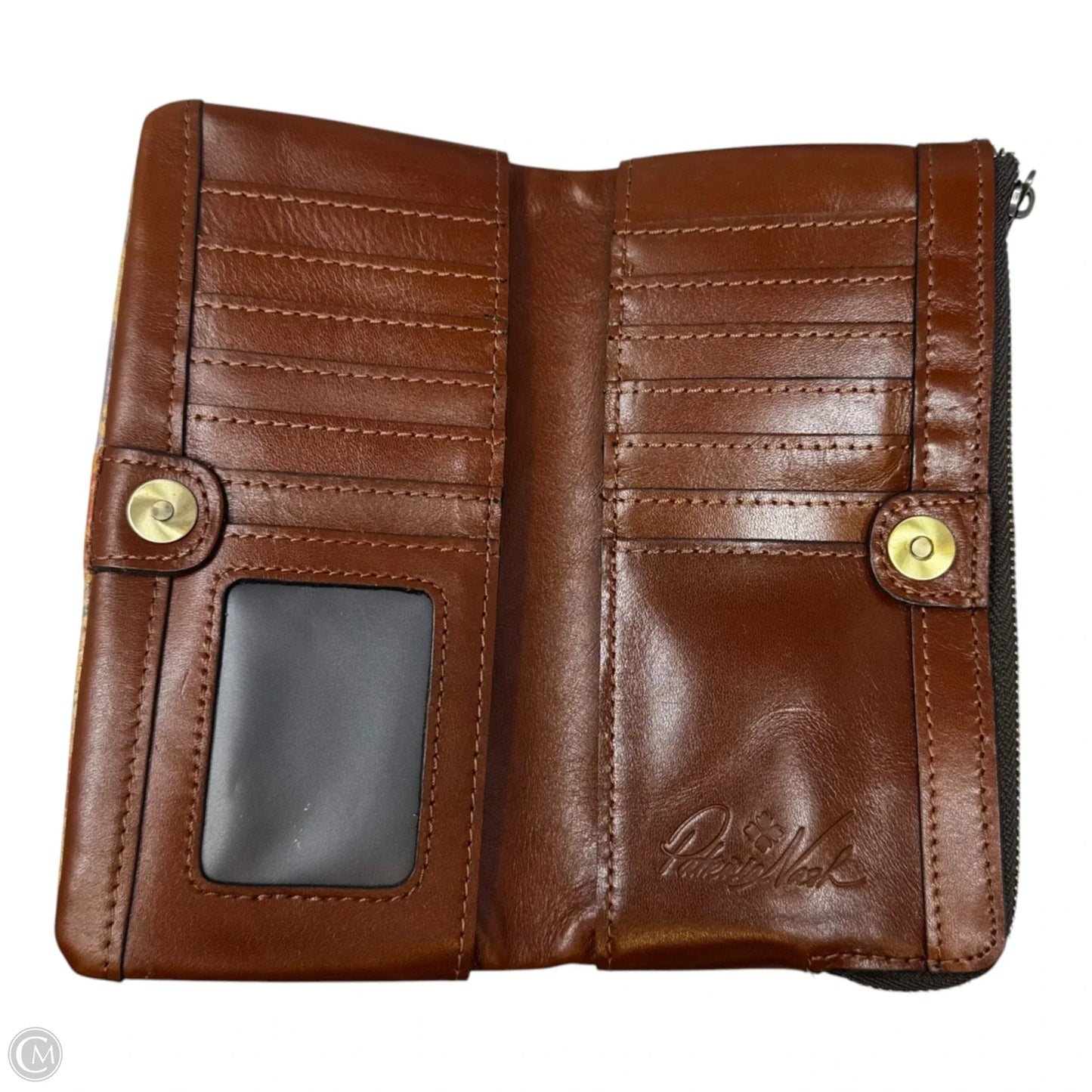 Bifold Snap Wallet Designer By Patricia Nash, Size: Medium
