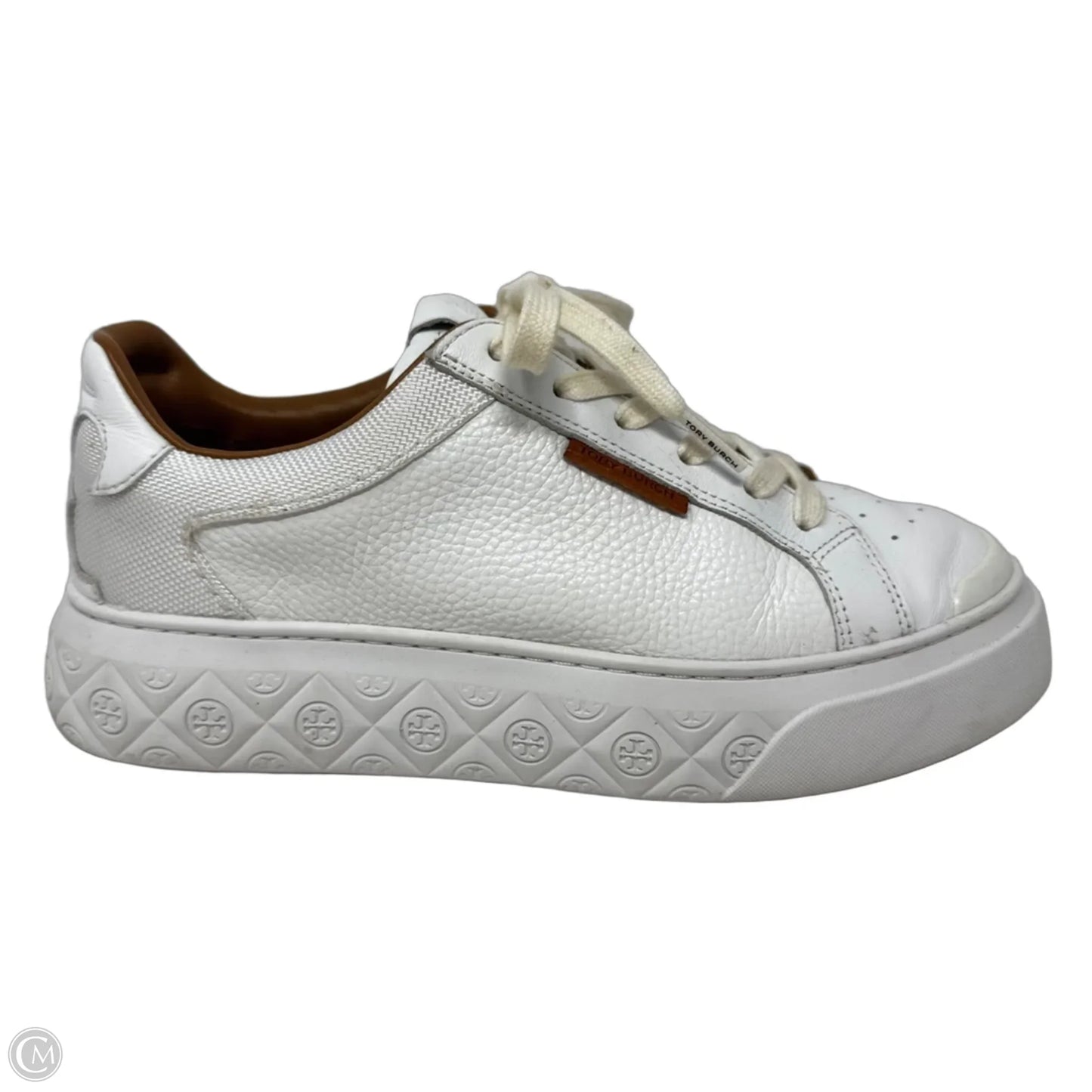 Ladybug Sneakers Shoes Designer By Tory Burch In White, Size: 7.5
