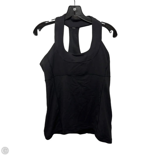 Athletic Tank Top By Lululemon In Black, Size: 12