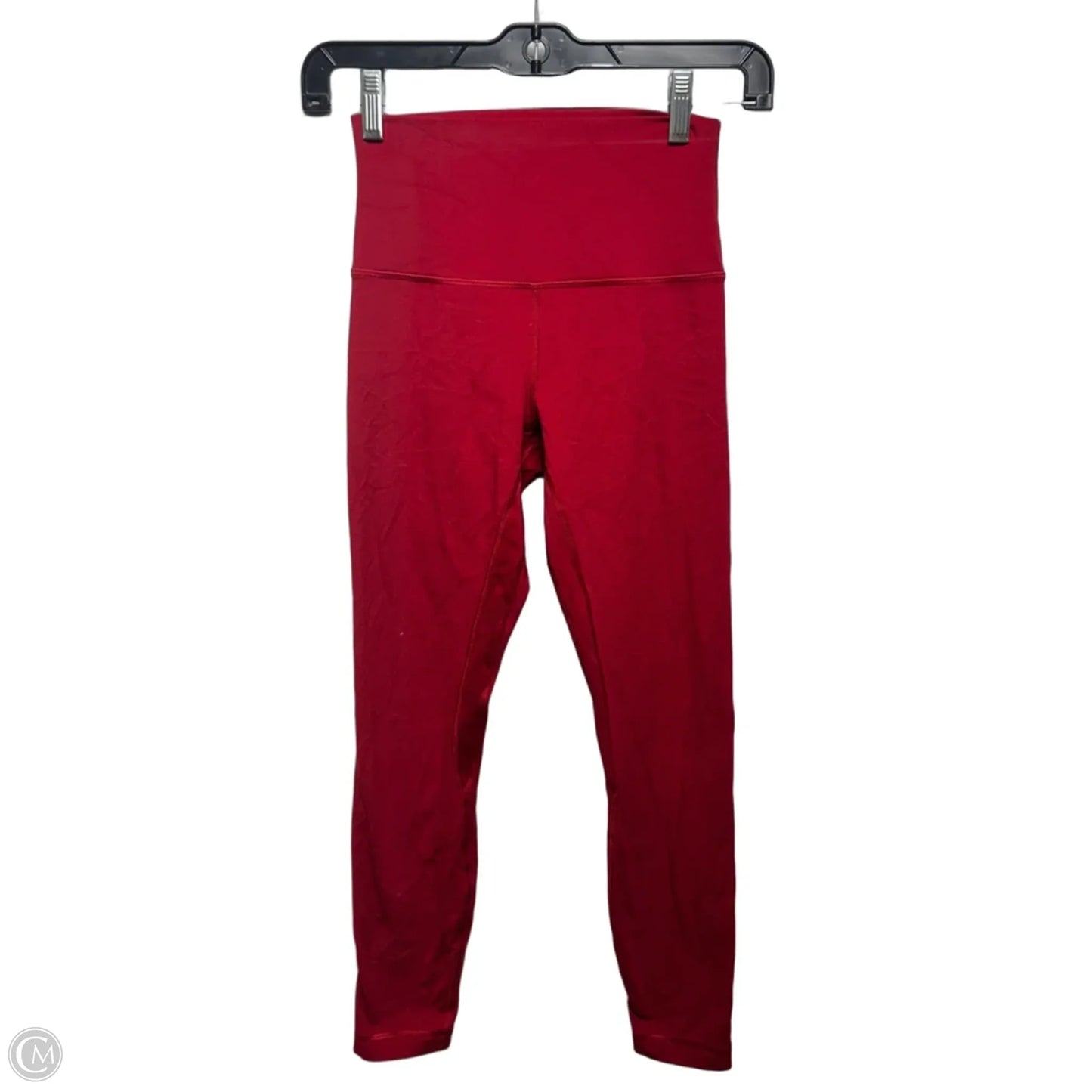 Athletic Leggings By Lululemon In Red, Size: 4