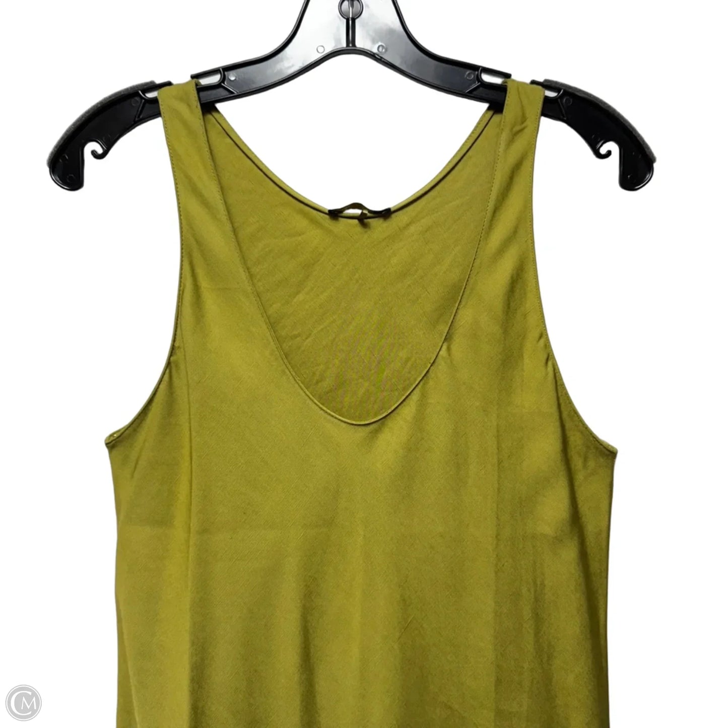 Tank Dress Casual Maxi By Massimo Dutti In Green, Size: S